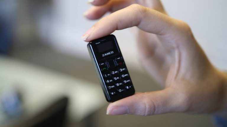 ZANCO TINY 1: EL CELULAR MÁS PEQUEÑO DEL MUNDO