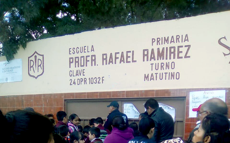 PIDEN CÁMARAS DE VIGILANCIA EN ESCUELA CON CINCO ASALTOS “RAFAEL RAMÍREZ”