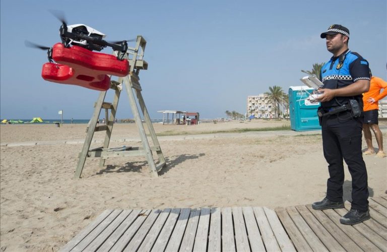 EN COZUMEL UTILIZARÁN DRONES COMO PLAN DE MEJORAMIENTO EN SEGURIDAD