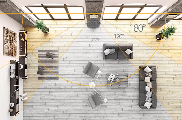 CÁMARA VIGILANCIA HD CON VISIÓN DE 180 GRADOS DCS‑8100LH