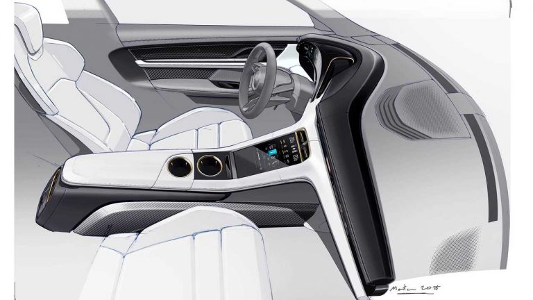 PORSCHE ESTUDIO INCORPORARLE UN NAVEGADOR DE WEB AL TAYCAN