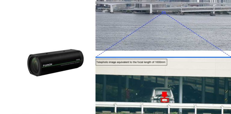 CÁMARA DE VIGILANCIA DE FUJIFILM PUEDE LEER LA MATRÍCULA DE UN AUTO A UN KILÓMETRO DE DISTANCIA