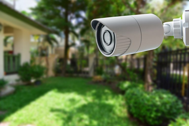 JARDÍN SIN INTRUSOS,  CÁMARAS DE VIGILANCIA DE EXTERIOR