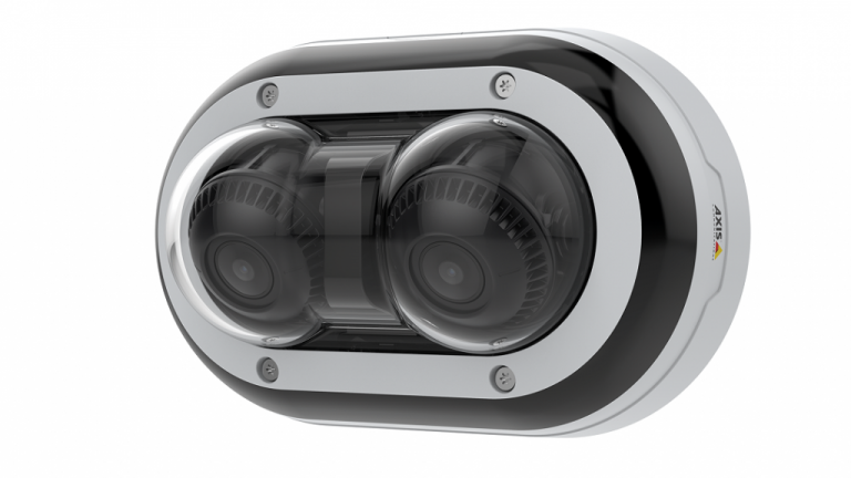 CÁMARA DE SEGURIDAD EN RED CON DOBLE SENSOR PARA GENERAR IMÁGENES PANORÁMICAS