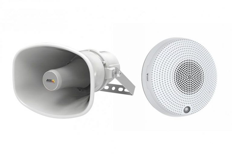 AXIS COMMUNICATIONS CUENTA CON ALTAVOCES ESPECIALMENTE DISEÑADOS PARA DISUASIÓN DE DELINCUENTES