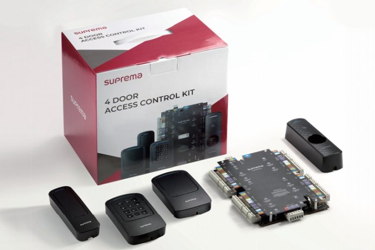 CORESTATION KIT DE SUPREMA, CONTROL DE ACCESO PARA 4 PUERTAS