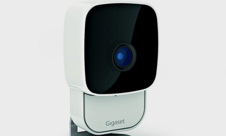 CÁMARA DE SEGURIDAD INTERIOR GIGASET QUE OFRECE VÍDEOS EN TIEMPO REAL Y CALIDAD HD