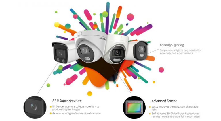 CÁMARAS DE VIDEOVIGILANCIA A TODO COLOR COLORVU