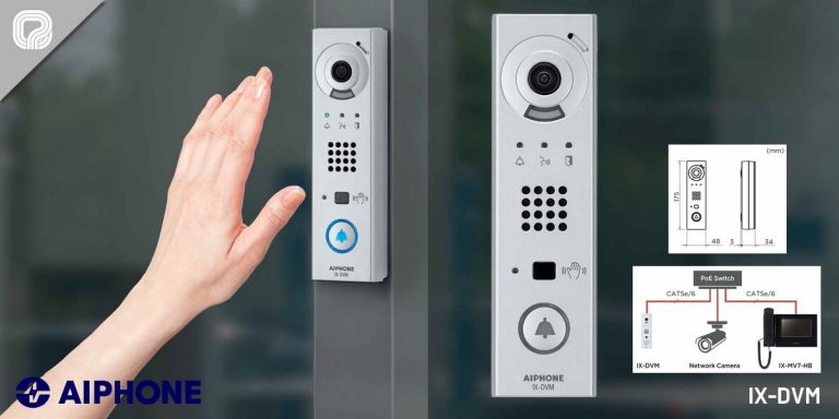 INTERCOMUNICADOR IX-DVM DE AUDIO y VIDEO